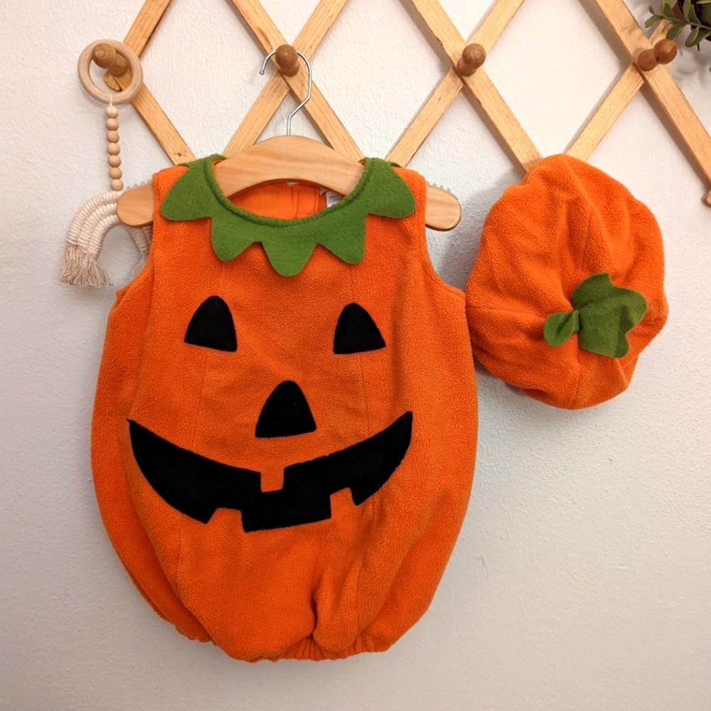 Pottery Barn Kids Pumpkin Halloween Costume 12-24 Months